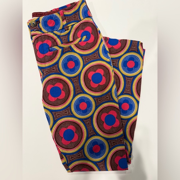 Anthropologie Essential Slim
Cropped Retro Geometric Print Trousers
- Size 2 - Picture 7 of 11